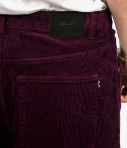REELL Baggy Jeans (burgundy cord)