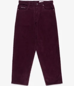 REELL Baggy Jeans (burgundy cord)