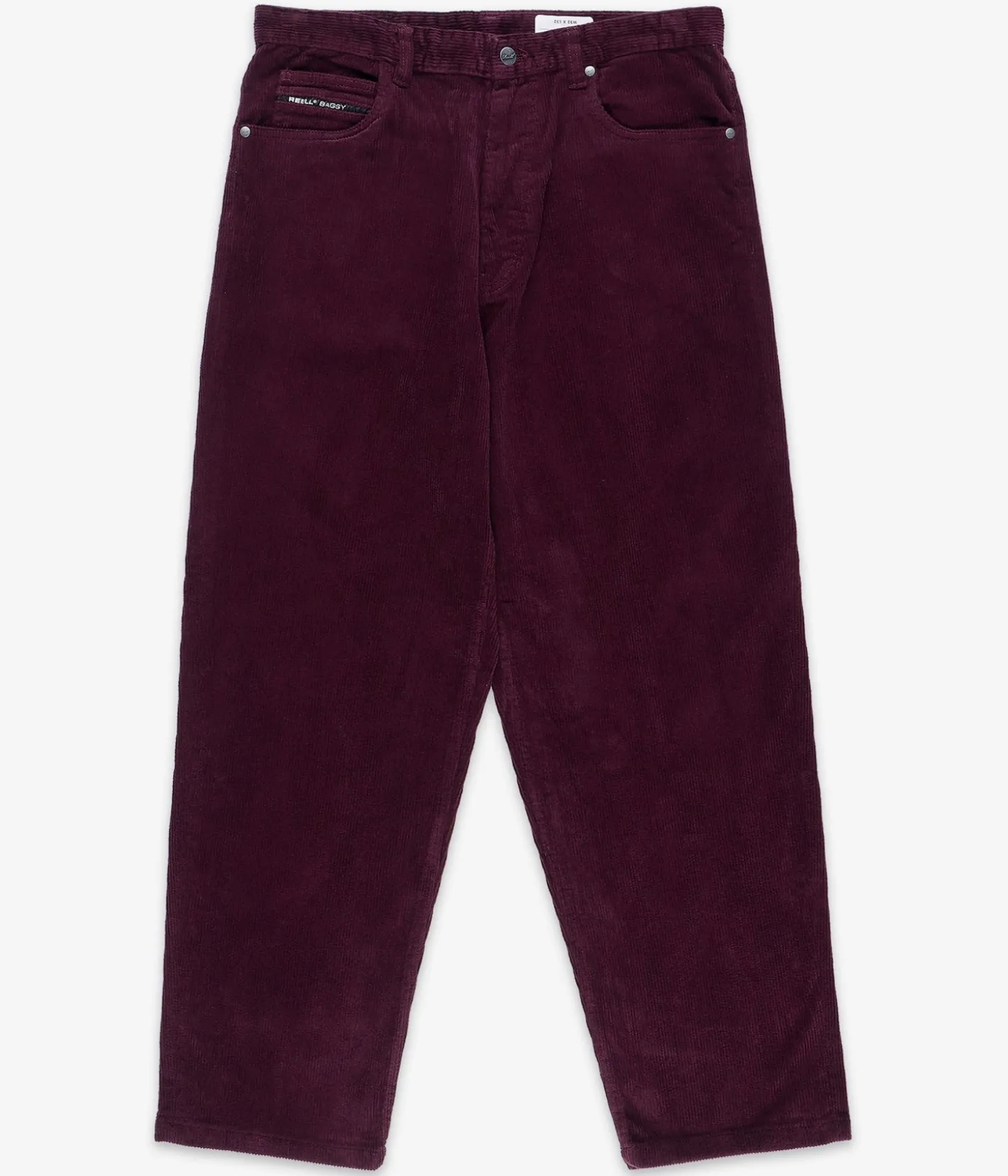 REELL Baggy Jeans (burgundy cord)