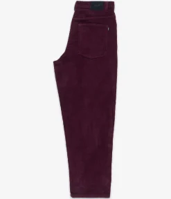 REELL Baggy Jeans (burgundy cord)