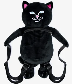 RIPNDIP Lord Nermal Plush Rucksack (black)