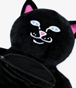 RIPNDIP Lord Nermal Plush Rucksack (black)