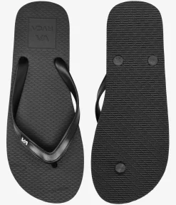 RVCA All The Way Sandale (black)