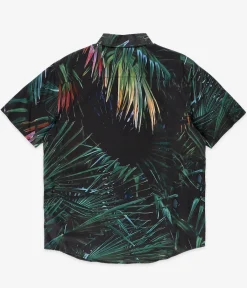 RVCA Hawaii Palms Hemd (black)