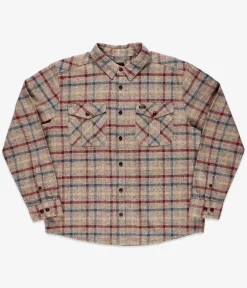 RVCA Hughes Flannel Hemd (bombay brown)