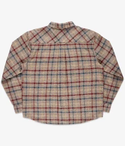 RVCA Hughes Flannel Hemd (bombay brown)