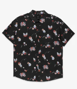 RVCA Morning Glory Hemd (pirate black)