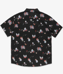 RVCA Morning Glory Hemd (pirate black)