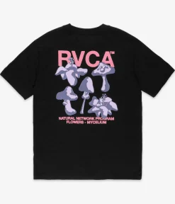 RVCA Natural Network T-Shirt (black)