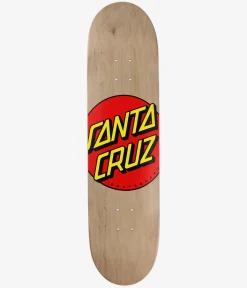 Santa Cruz Classic Dot 8.375" Skateboard Deck (brown)