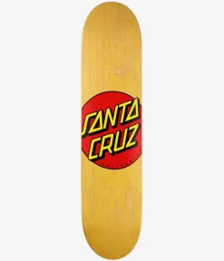 Santa Cruz Classic Dot 7.75" Skateboard Deck (yellow)
