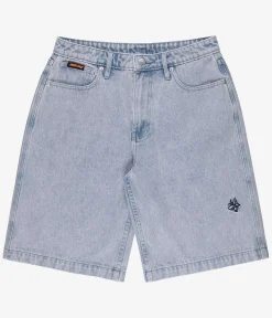 Santa Cruz Flutter Flash Denim Shorts women (lavender stone wash)