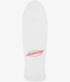 Santa Cruz Meek OG Slasher Reissue 10.1" Skateboard Deck (white)