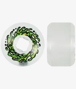 Santa Cruz Mirror Vomits Slime Balls Rollen (clear green) 53 mm 99A 4er Pack
