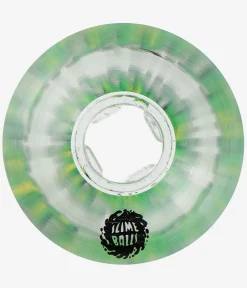 Santa Cruz Mirror Vomits Slime Balls Rollen (clear green) 53 mm 99A 4er Pack