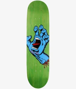 Santa Cruz Screaming Hand 8.8" Skateboard Deck (green)