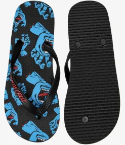 Santa Cruz Screaming Hands Drift Flip Flop Sandale (black blue)