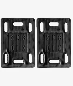 skatedeluxe 1/8" Shock Pads (black) 2er Pack