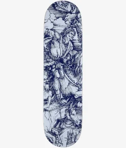 skatedeluxe Apocalypse 8.25" Skateboard Deck (blue white)