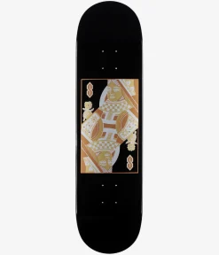 skatedeluxe Cards Twin Tail 8.25" Skateboard Deck (black)