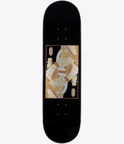skatedeluxe Cards Twin Tail 8.375" Skateboard Deck (black)