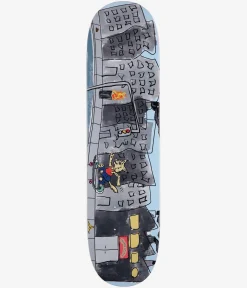 skatedeluxe City De Luchs Mini 7" Skateboard Deck (multi)