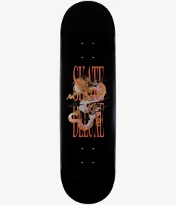 skatedeluxe Dragon Short 8.5" Skateboard Deck (black)