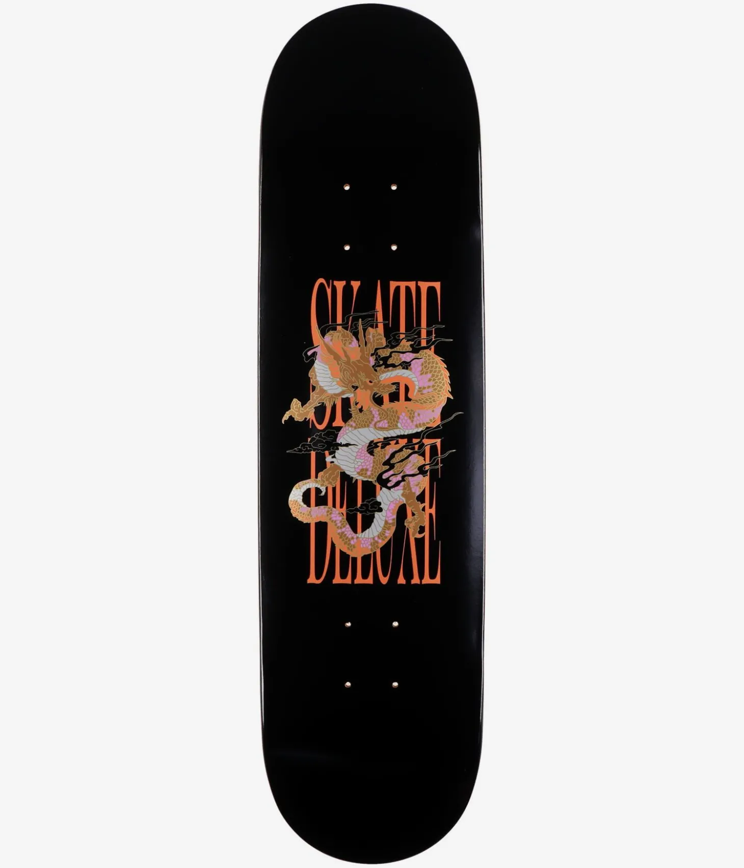 skatedeluxe Dragon Short 8" Skateboard Deck (black)
