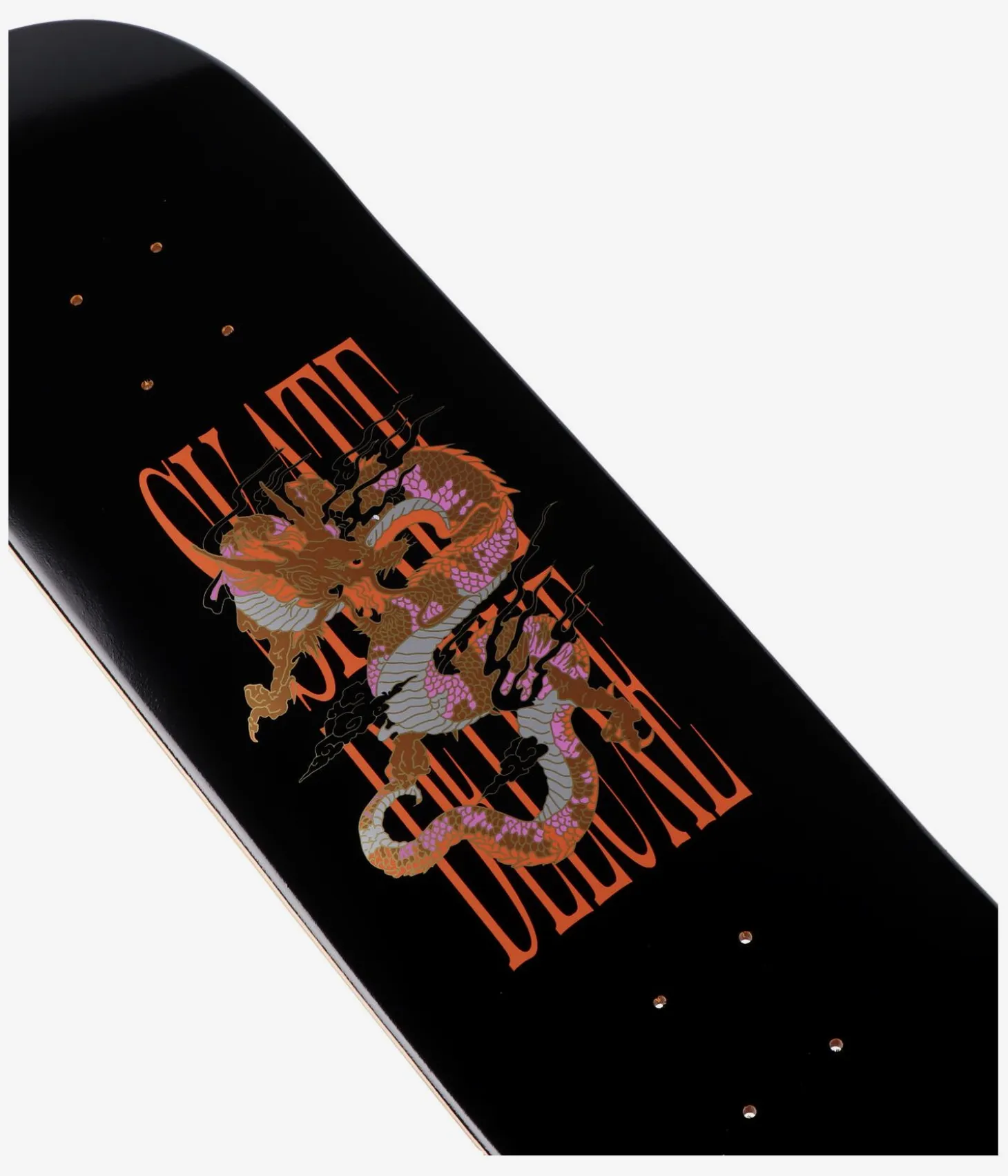 skatedeluxe Dragon Short 8" Skateboard Deck (black)