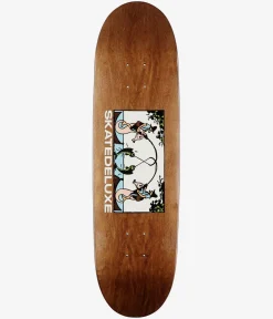skatedeluxe Fisherman Egg 8.5" Skateboard Deck (brown)