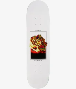 skatedeluxe Rose 8" Skateboard Deck (white)