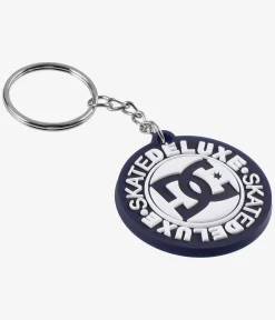 skatedeluxe x DC Round Icon Schlüsselanhänger (navy)
