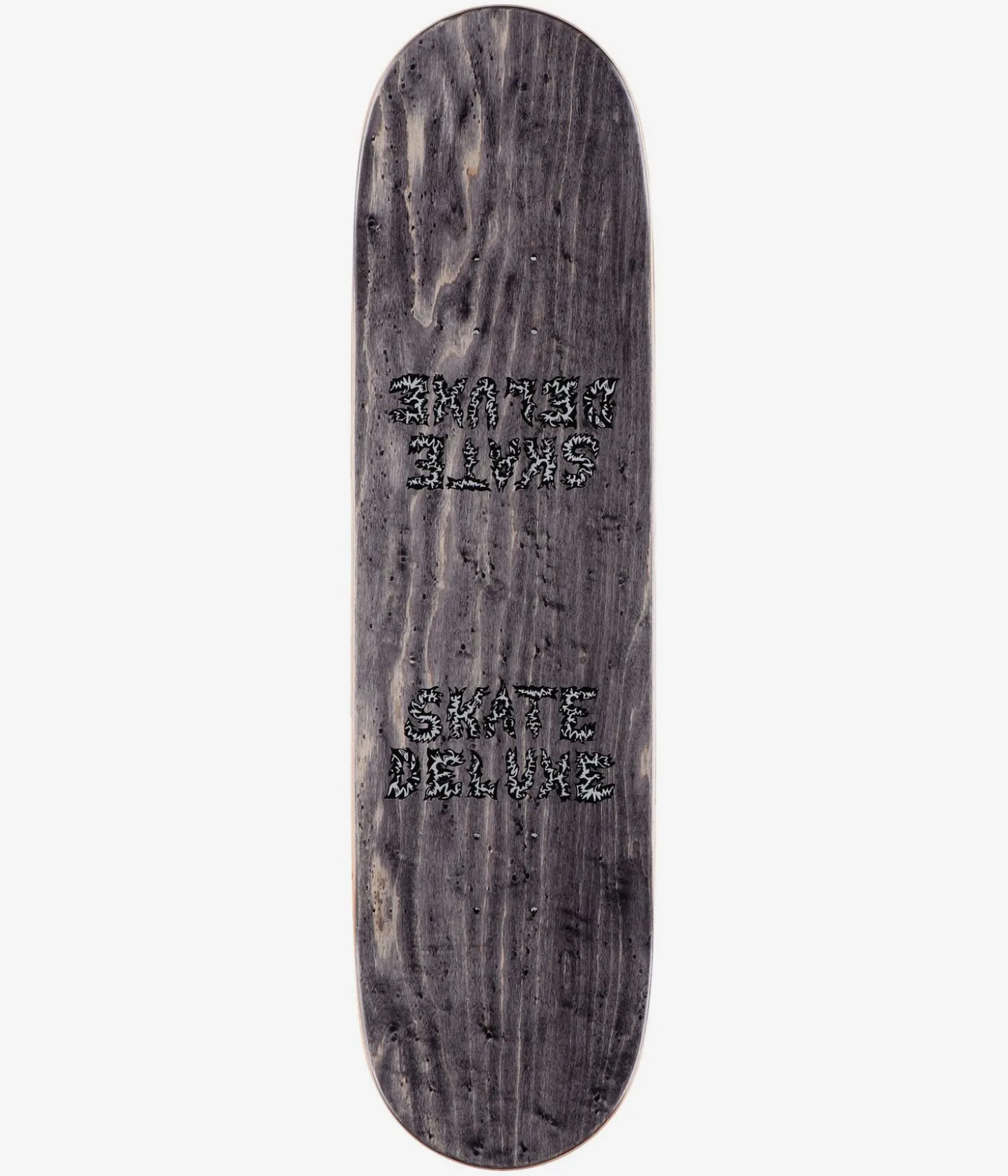 skatedeluxe Zinkey Twin Tail 8.5" Skateboard Deck (black silver)