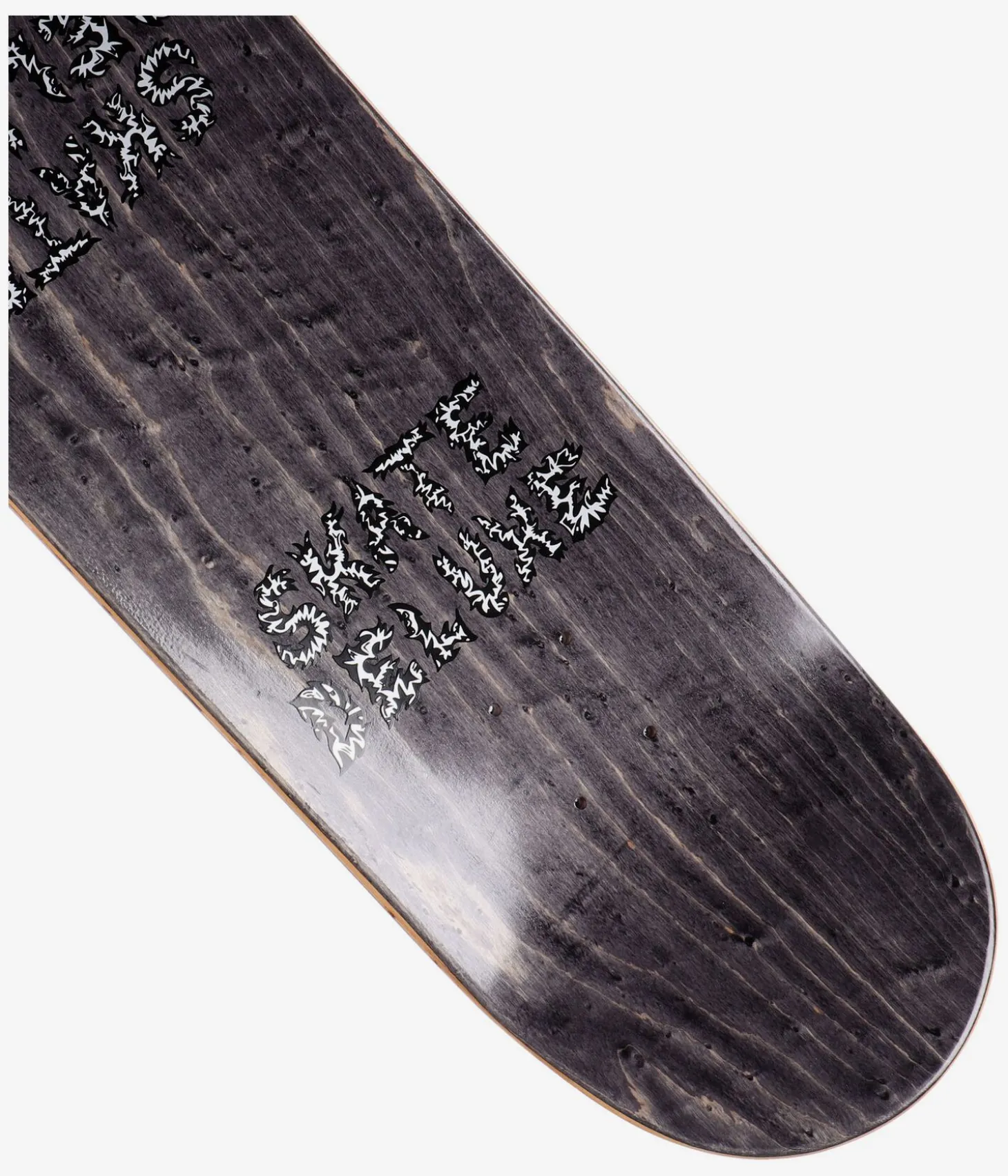 skatedeluxe Zinkey Twin Tail 8.5" Skateboard Deck (black silver)