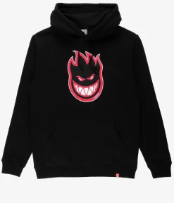 Spitfire Bighead Fill Hoodie (black red)
