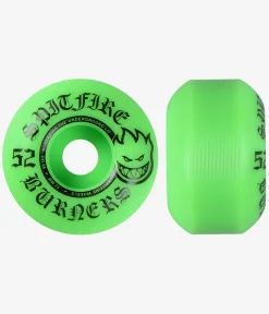Spitfire Burners Rollen (green) 52 mm 99A 4er Pack
