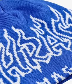 Thrasher Fire Outlined Mütze (blue)