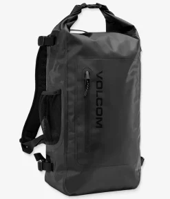 Volcom Drystone Wet Dry Roll Top Rucksack 26L (black)