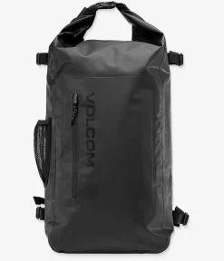 Volcom Drystone Wet Dry Roll Top Rucksack 26L (black)
