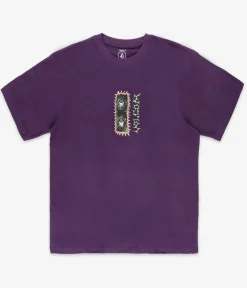 Volcom Eye Rust T-Shirt (grape royale)