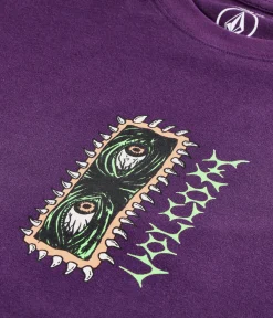 Volcom Eye Rust T-Shirt (grape royale)