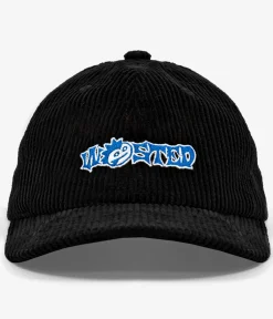 Wasted Paris Acid Corduroy Cap (black)