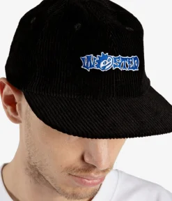 Wasted Paris Acid Corduroy Cap (black)