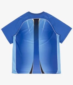 Wasted Paris Ambrosiana Football Jersey T-Shirt (areana blue)