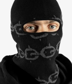 Wasted Paris Chrome Balaclava Neckwarmer (black)