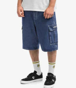 Wasted Paris Creager Shorts (washed blue)