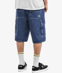 Wasted Paris Creager Shorts (washed blue)