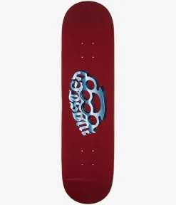 Wasted Paris Knuckles 8.25" Skateboard Deck (red)