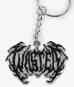 Wasted Paris Logo Schlüsselanhänger (silver)