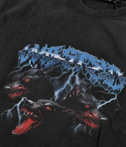 Wasted Paris Orthos T-Shirt (faded black)